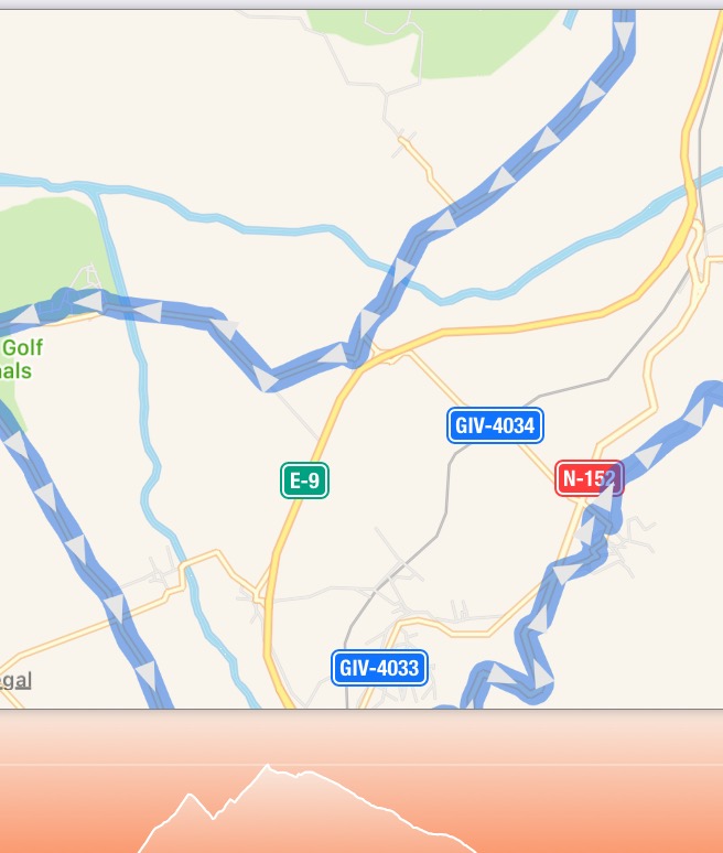 Bessere Darstellung der Route